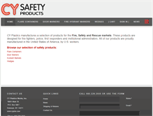 Tablet Screenshot of cysafetyproducts.com